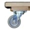 Mapp Caster Hvy Dty Furniture Dolly w/ 3-1/2" Rbbr on AlumWheels, 1,000 Lbs Cap. B183035RAL - alternate 2